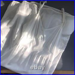 Vintage Combed Cotton Lingerie 1940's Undergarment Slip Wedding Dress 34