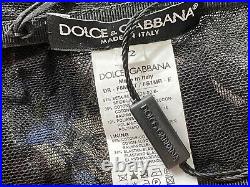 Vintage Dolce Gabbana Bustier Corset Silk Slip Dress Lace Built In Corset IT42