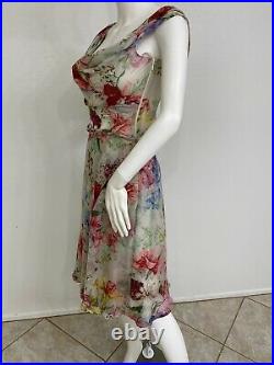 Vintage Dolce Gabbana Corset Bustier Dress Built In Corset Size IT38 Fits 00