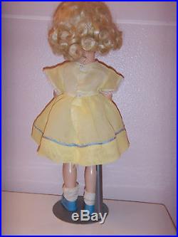 Vintage Effanbee Honey strung 16 doll- original dress & slip