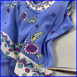 Vintage Emilio Pucci Formfit Rogers Robe Nightgown Slip Dress Set Small Nylon