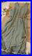 Vintage FLAX Engelhart 100% Linen Dress Lagenlook Cottagecore Art Sleeveless L