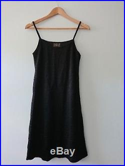 Vintage Fendi zucca slip dress