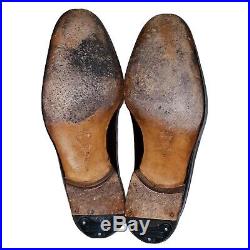 Vintage GUCCI Mens Loafers Slip On Dress Shoes Leather Size 42 M EUR