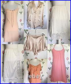 Vintage Gorgeous Mixed-era 34 Pc Rare Lingerie Lot Nwot/unflawed