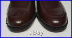 Vintage Hanover Men's Brown Leather Slip On Dress Loafers sz 8 E/C 2573