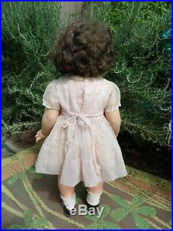 Vintage IDEAL 32 PENNY Playpal sister Patty DOLL w Orig Dress slip shoes