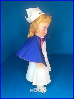 Vintage Ideal 14Miss Curity Nurse Doll Original Dress, Slip, Panties Excellent