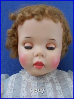 Vintage Ideal Doll 32 Penny Playpal withOriginal Dress/Slip/Shoes + 2 dresses