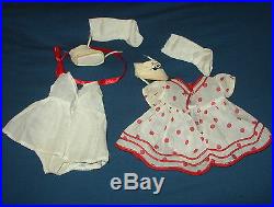 Vintage Ideal Shirley Temple OUTFIT 18 Dress, Slip, etc for Composition Doll