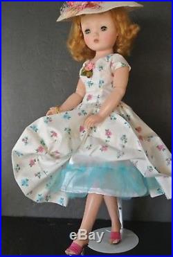Vintage Inspired Day Dress Slip Purse And Hat For Madame Alexander Cissy Doll