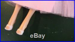 Vintage Japanese Exclusive Bubblecut Barbie in JE Pink Formal Dress Slip BOa LOT