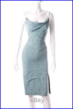 Vintage John Galliano 90s Floral Damask Slip Dress