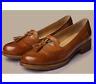 Vintage Leather Tassel Dress Slip On Loafers Women's formal Shoes wingtip sz 5-9