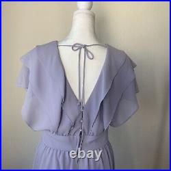Vintage Lilac Dress Women's Size 14 Easter Church USA Union Made RARE