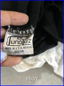 Vintage Luna Luz Maxi Sleeveless Bodice And Skirt Slip On Long Dress Size Medium