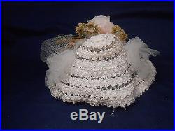 Vintage Madame Alexander Cissy Dress, Hat and Slip for Outfit #2282