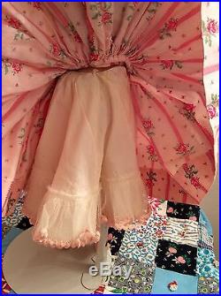 Vintage Madame Alexander Cissy Wallpaper Dress & Matching Slip! Stunning