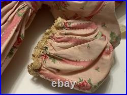Vintage Madame Alexander Cissy doll VHTF #2082 Pink Ribbons & Roses Dress & Slip