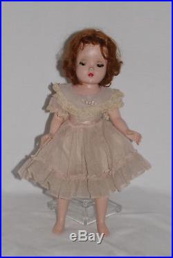 Vintage Madame Alexander Doll Tagged Dress and Slip Panties 1950's Dotted Swiss