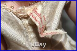 Vintage Madame Alexander Doll Tagged Dress and Slip Panties 1950's Dotted Swiss