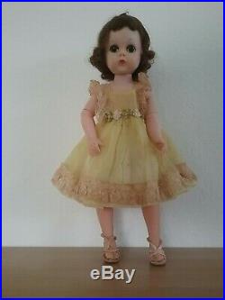Vintage Madame Alexander LISSY Doll Original Tagged Dress, Shoes, Stockings, Slip
