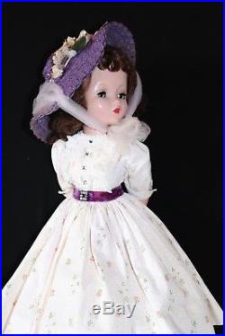 Vintage Madame Alexander Tagged Rare Cissy Dress Hat Slip Shoes Etc. No Doll