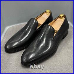 Vintage Men Formal Dress Shoes Slip on Flats Loafers Business Wedding Shoes