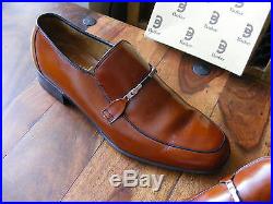 Vintage Men's Barker Pershore Leather Slip on Loafers Shoes UK 8.5 1/2 E EU 42.5