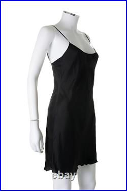 Vintage Moschino Black Slip Dress