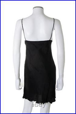 Vintage Moschino Black Slip Dress
