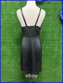 Vintage Movie Star Black Dress Slip Fits Like A Small