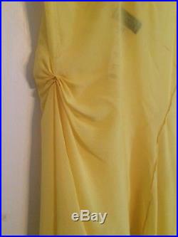 Vintage Original Gianni Versace Couture Silk Slip Dress High Fashion History