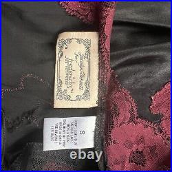 Vintage RARE jacalyn bennett for fredrick's of hollywood 100% silk slip dress