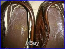 Vintage'REGAL/ British' Men's Size 8D, Wine-Patent Leather Slip-On Shoes. WOW