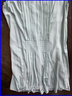 Vintage Rachel Zoe Tiffany Blue Silk Dress Sz 6 NWOT