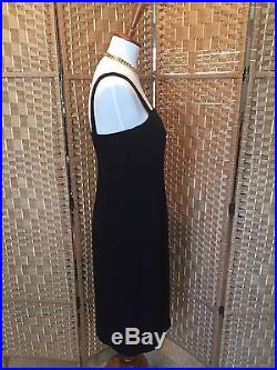 Vintage Ralph Lauren 90s Slip DressSize 4Black