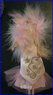 Vintage Sears Exclusive TIckled Pink Formal Parfait slip dress Boa 1681 LOT