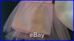 Vintage Sears Exclusive Tickled Pink Formal Parfait slip dress Boa 1681 LOT
