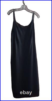 Vintage Slip Lorna Barbizon Crepe Remarque Knee Length Dress 42 Bust (defect)