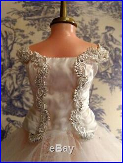 Vintage Tagged Madame Alexander 1957 Bride Dress Slip & Panties