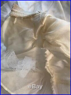 Vintage Tagged Madame Alexander Cissy Blue Taffeta Dress, slip && panties, Cape
