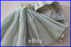 Vintage Tagged Madame Alexander Elise Blue Bridesmaid Dress And Slip 1959 #1830