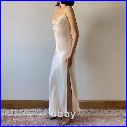 Vintage VS Ivory Silk Dress (S-M)