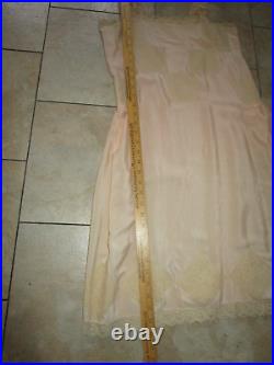 Vintage VTG lingerie slip dress 1920s silk slipdress nightgown