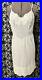 Vintage Vanity Fair White Wide Lace Silky Tricot Nylon Full Dress Slip 36 S