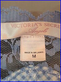 Vintage Victoria's Secret Angels Blue Plaid Slip Dress/Medium