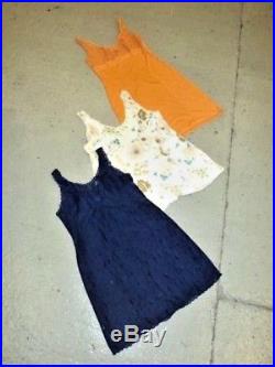 Vintage Wholesale Lot Women's Ladies Evening Night Slips Underwear Dress x 100