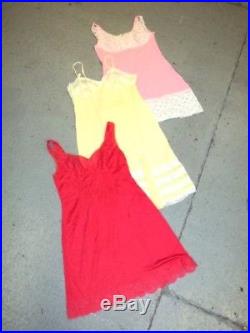 Vintage Wholesale Lot Women's Ladies Night Slip Dress Sale 100 x Bundle