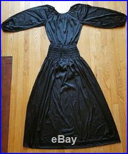 Vintage Women's Vanity Fair Lingerie Dress, Black, size Small